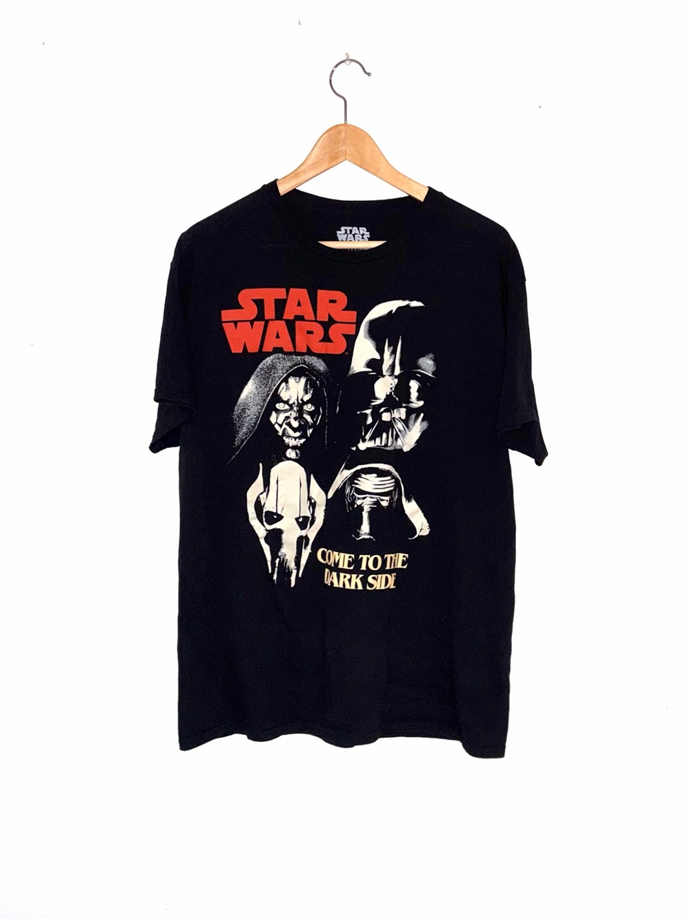 Star Wars Black Tee Dark Side Characters